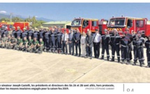 Le dispositif de lutte contre les feux présenté par l'État sur la BA 126 de Ventiseri Solenzara