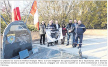 Un pilote d’Aircrane vient rendre hommage à son ami