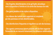 Covid-19 : Elections municipales du 15 et 22 mars 2020