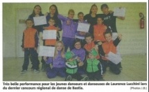 Le tout jeune club de danse s'est déjà distingué