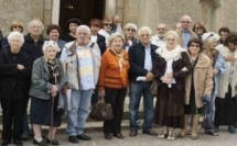 Conférence à l'église pour les adhérents de l'associu Luci