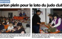 Carton plein pour le loto du Judo Club