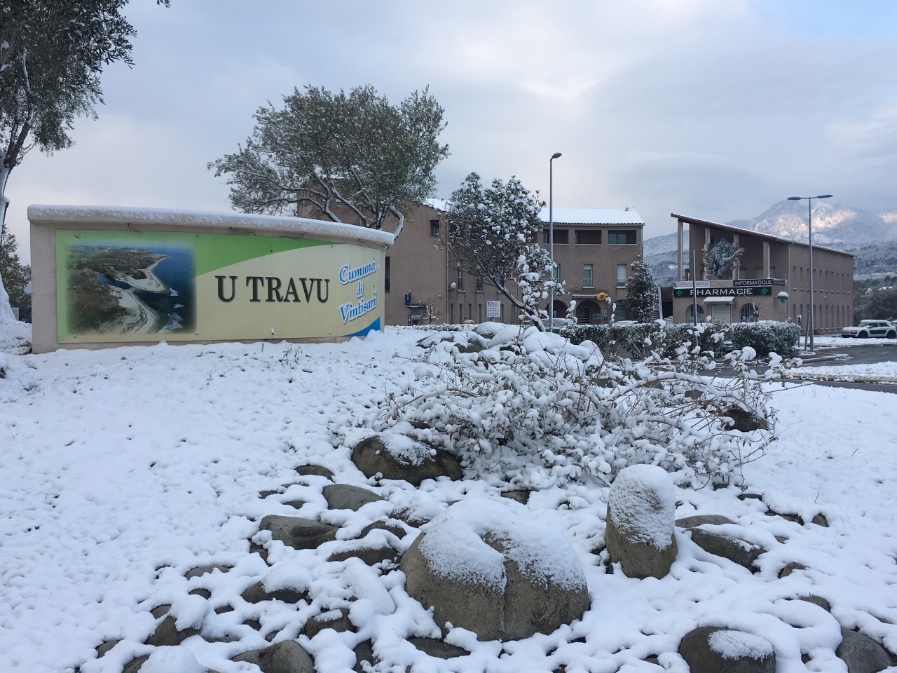 Ventiseri sous la neige